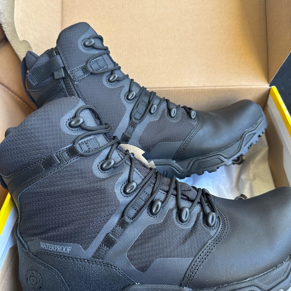 SWAT Waterproof Black Tactical Boots